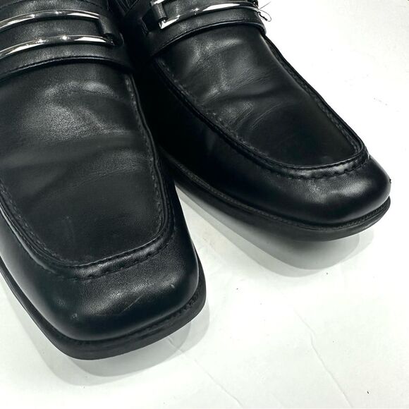 Perry Ellis Portfolio Russel Black Dress Shoe Men\'s Sz 11.5 Style PEFST14156A-2 main image 4
